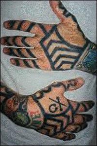 Tattooed Hands